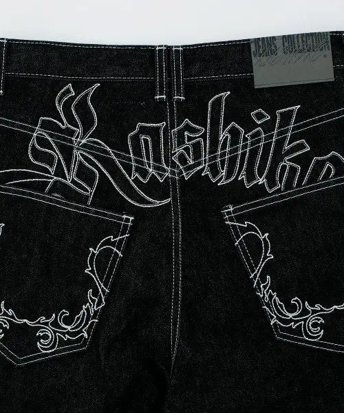 Embroid Jeans