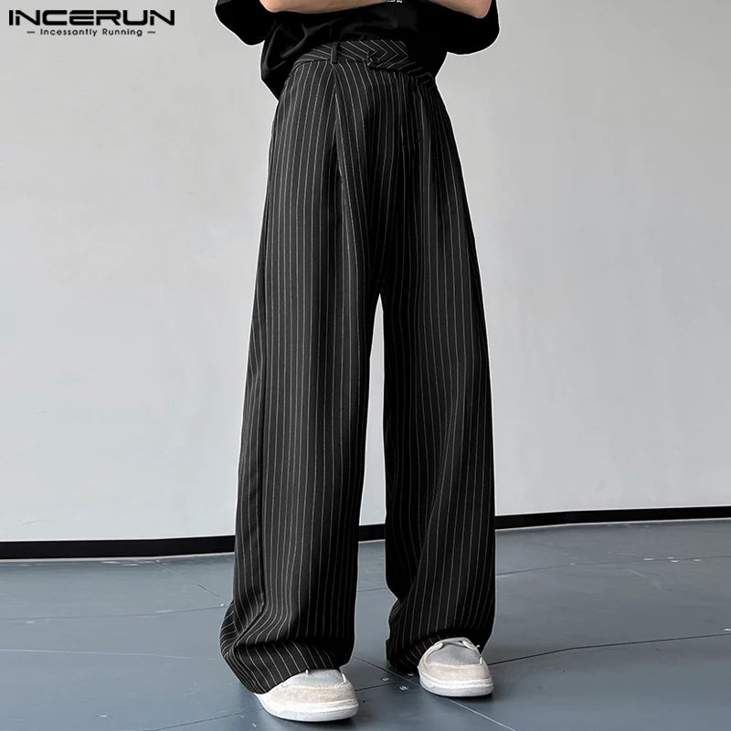 Striped Baggy Pants